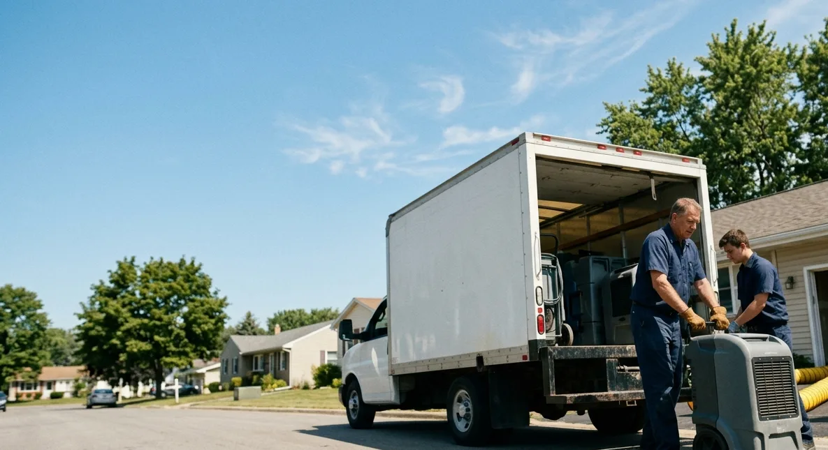 Water Damage Cleanup in La Crosse, VA near me
